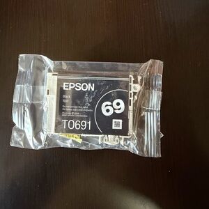 Epson GENUINE 69 Black Dura Brite Ultra Ink T0691 T069120